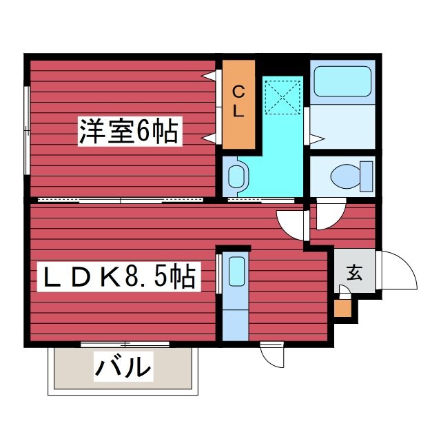 センテニアルガーデンの物件間取画像