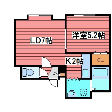 プレシャス３７の物件間取画像