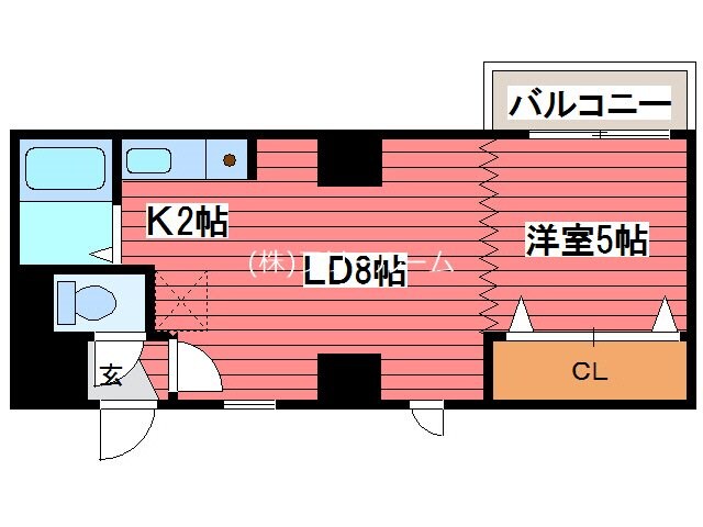 パークヒルズ月寒中央の物件間取画像