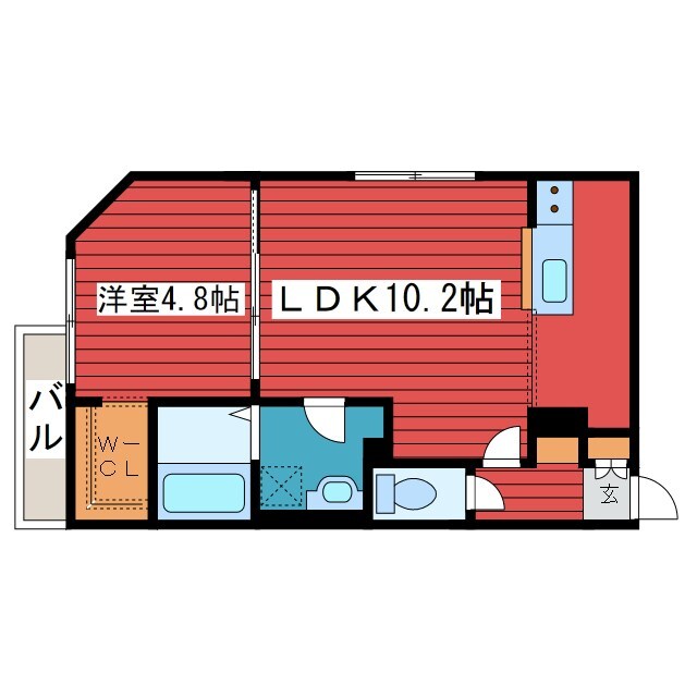 ラヴェーラ福住の物件間取画像