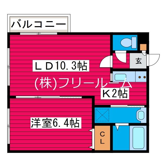 グランディオス月寒東の物件間取画像