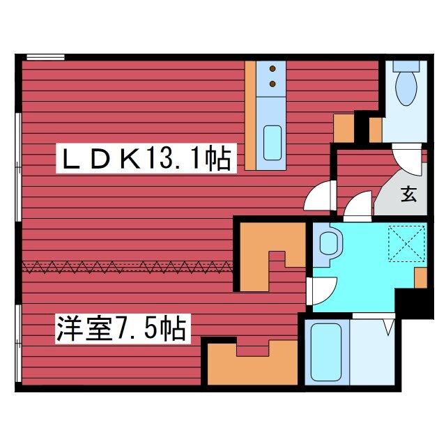 物件間取画像