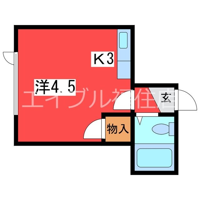 物件間取画像