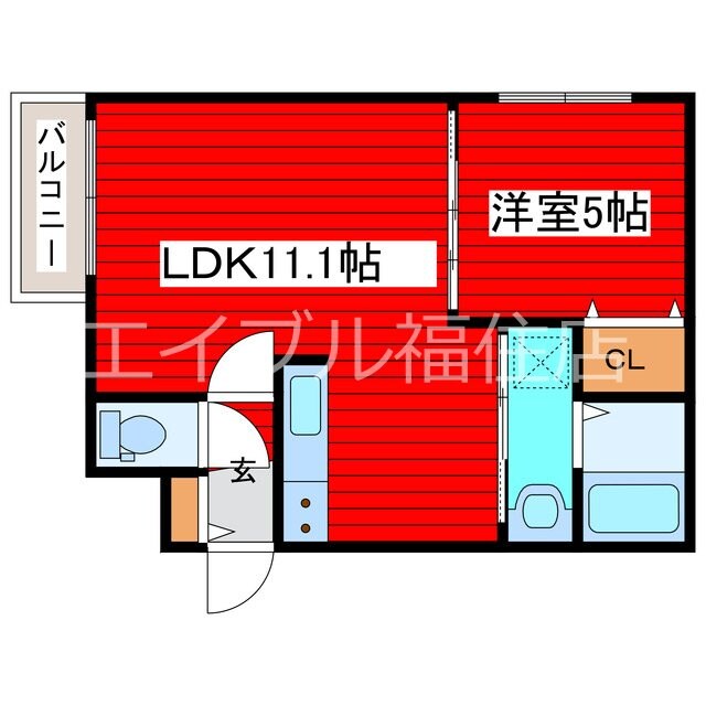 エルクリエイト月寒中央の物件間取画像