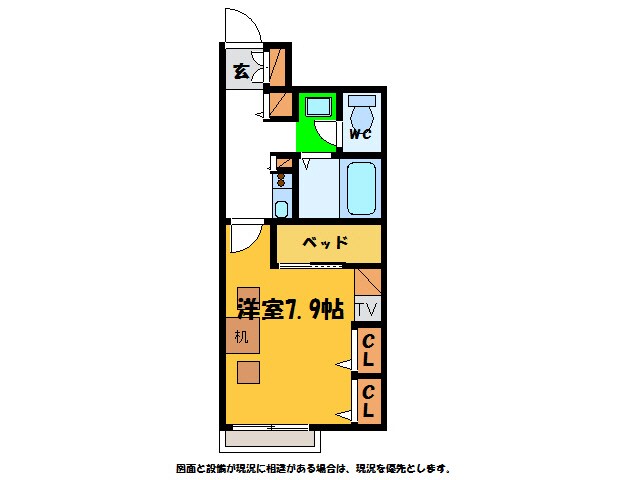 レオパレス　Ｋ－ＨＡＵＳ撫養の物件間取画像