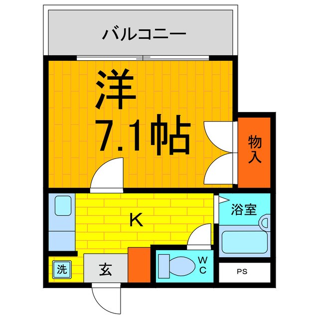 物件間取画像