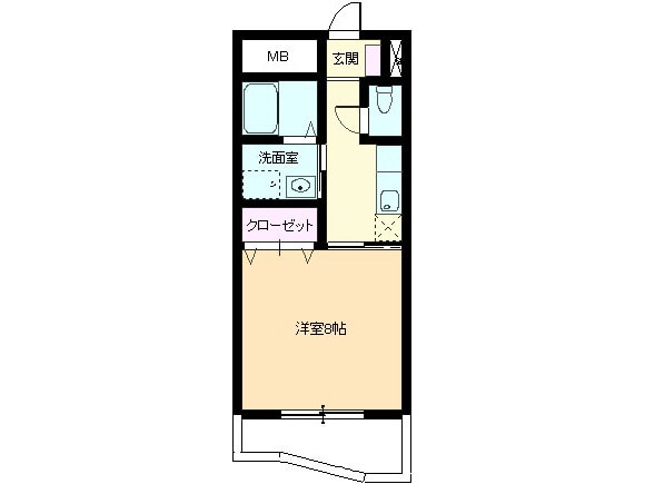 サムデイ小郡の物件間取画像