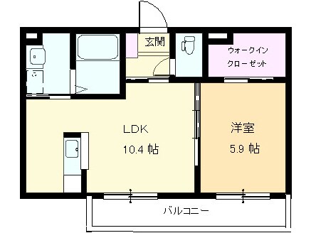シャーメゾンZenの物件間取画像
