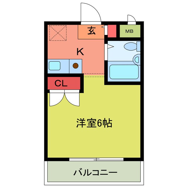 シティホームズ若葉の物件間取画像