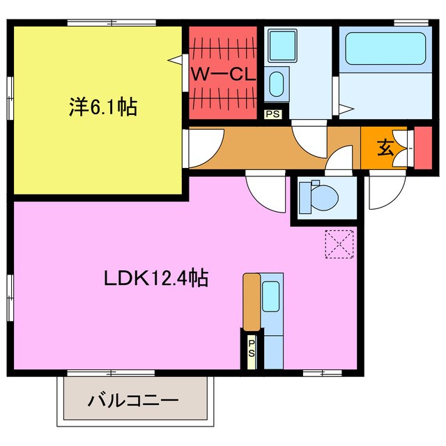 ボナールアイランドの物件間取画像
