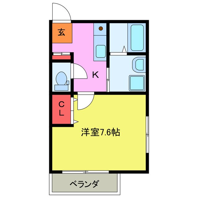 シャインファーストⅡの物件間取画像