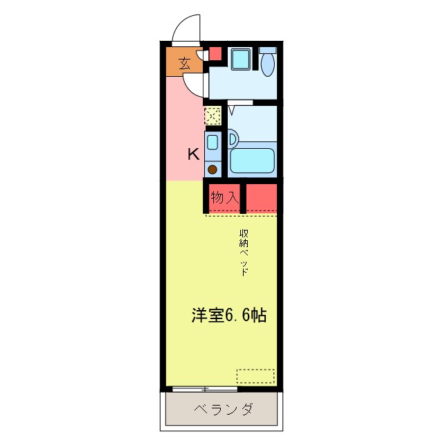 ペガサスⅠ・Ⅱ・Ⅲの物件間取画像