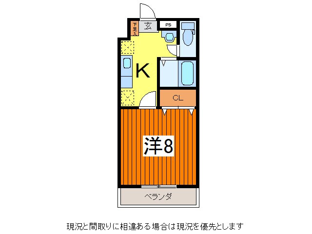 アンジェラの物件間取画像