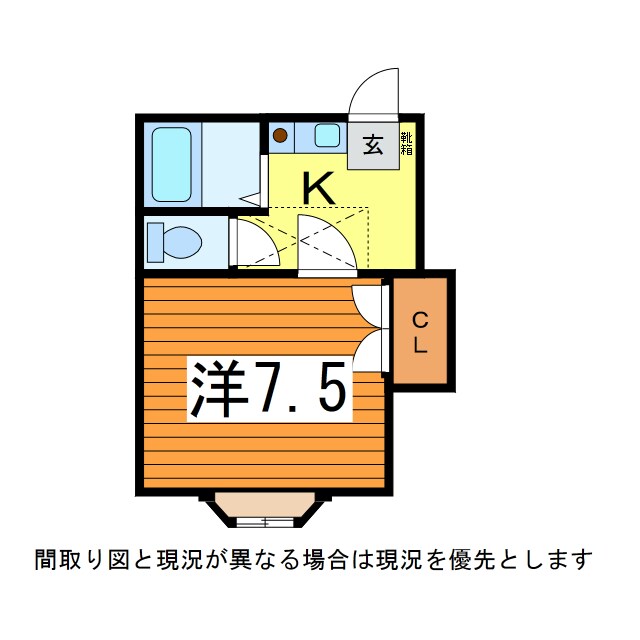 ヴィレッジマツナミ21の物件間取画像