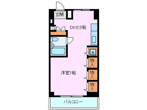 物件間取画像