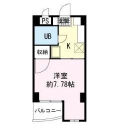 三島若文ビルの物件間取画像