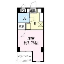 三島若文ビルの物件間取画像