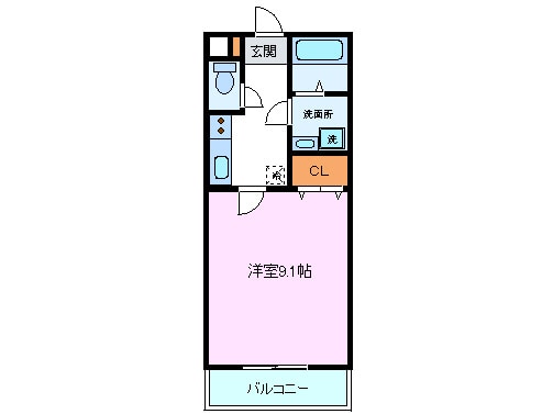 ドリームカーサの物件間取画像