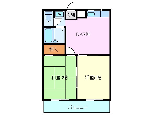 ストークハウスＳの物件間取画像