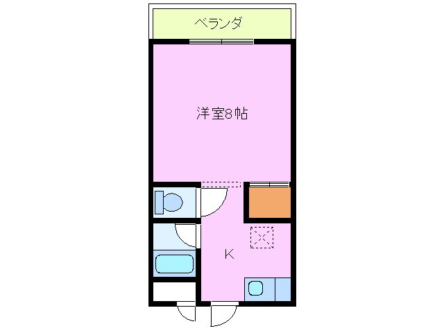 水口ハイツ徳倉の物件間取画像