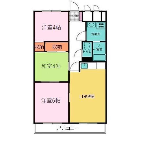 大岡小川グリーンタウンの物件間取画像