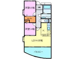 マノワール陽光の物件間取画像