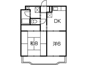 シーザーズ・パレスの物件間取画像