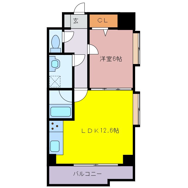 ルインズⅡの物件間取画像