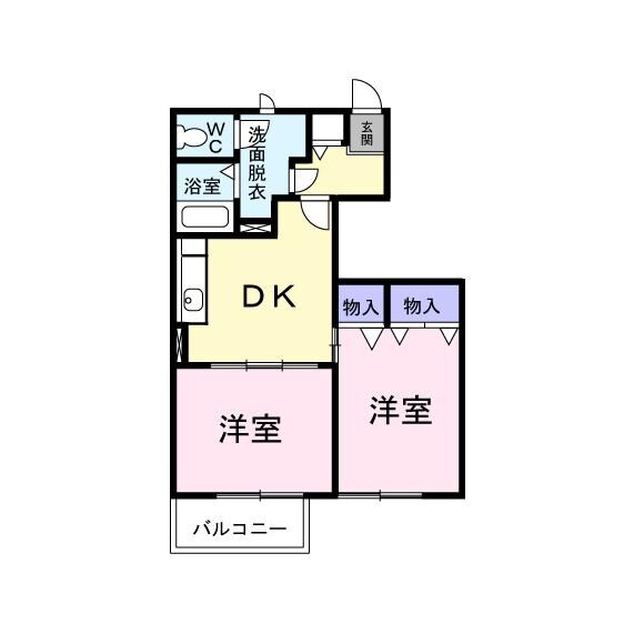 オードリーセレブ・Ⅱの物件間取画像