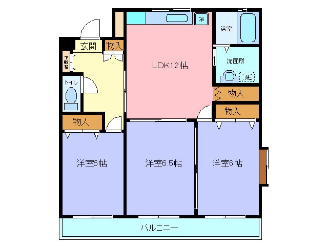 ロイヤルプラザ市川の物件間取画像