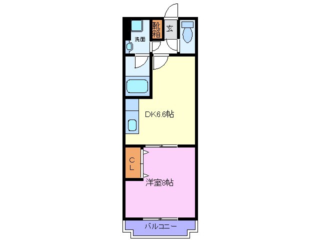 メルベーユ・マ・メゾンの物件間取画像