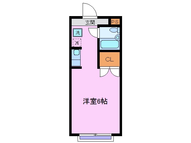 ファーストハイツ今里の物件間取画像