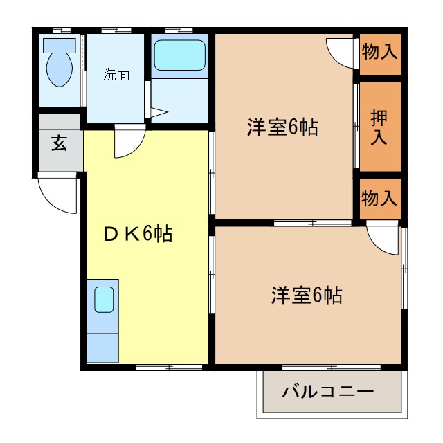 クエストよしの物件間取画像