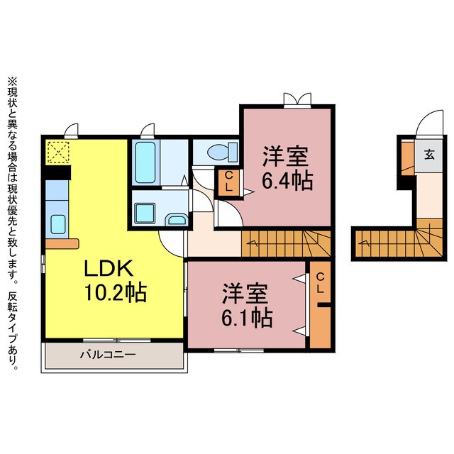 ヴィオラ多米の物件間取画像