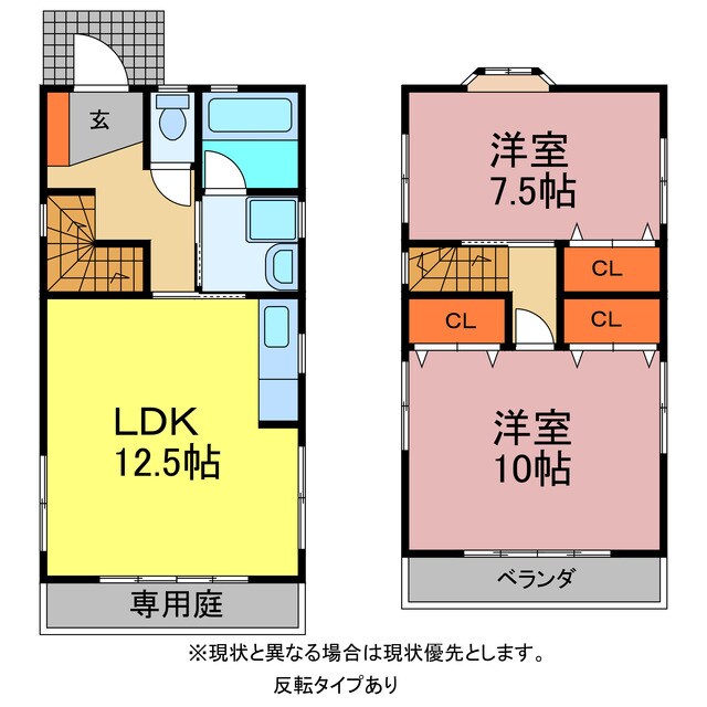 ローザ・フォンターナの物件間取画像