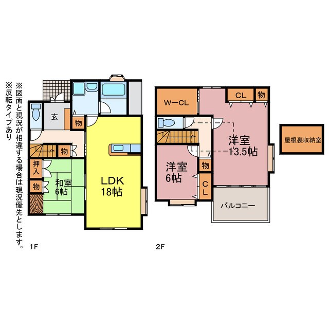 大岩町戸建の物件間取画像