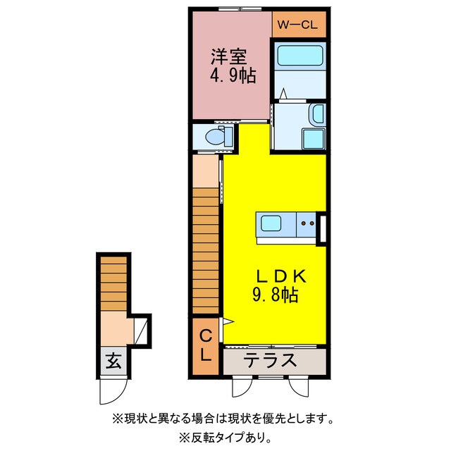 Jiro東幸の物件間取画像