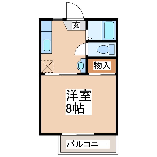 エクセル五島の物件間取画像