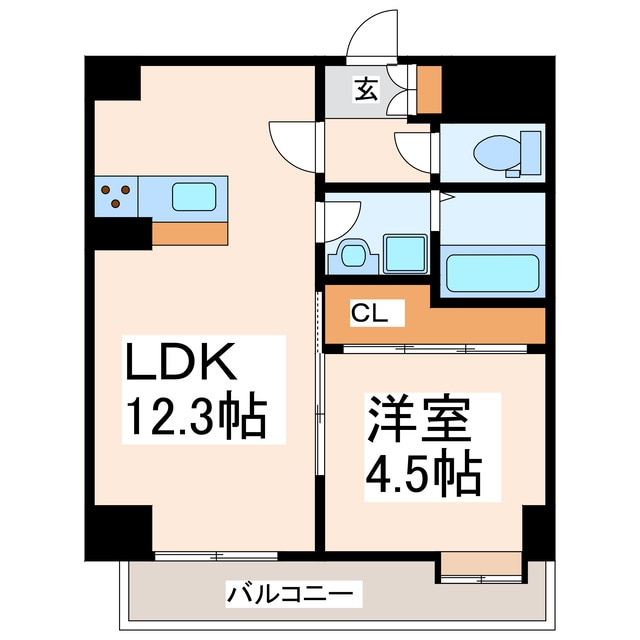 OVEST平成の物件間取画像