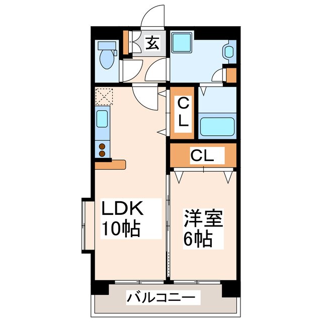 シャルマンパレスの物件間取画像