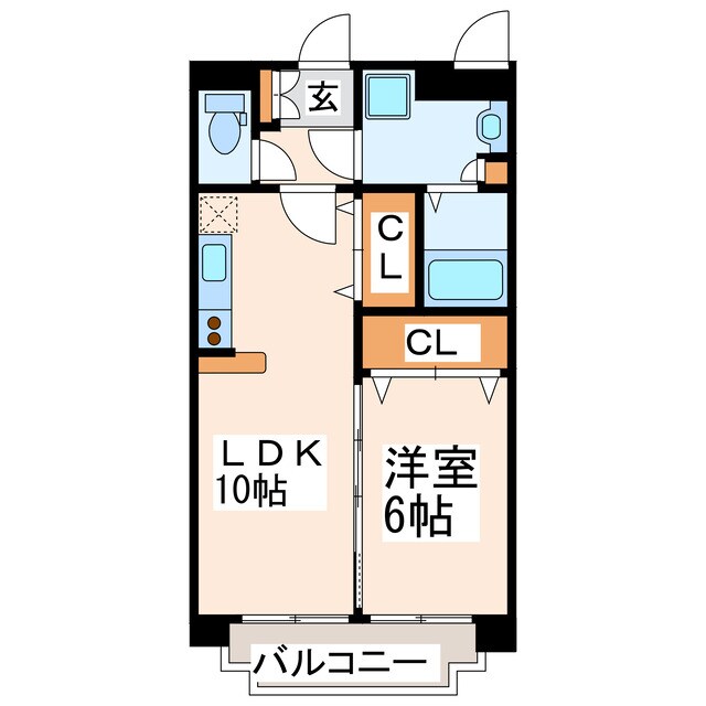 シャルマンパレスの物件間取画像