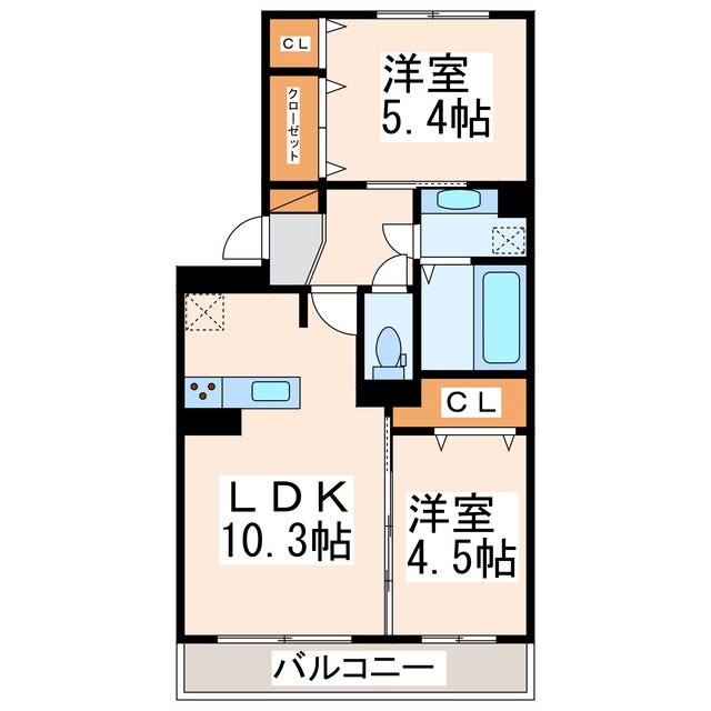 D-room蓮台寺の物件間取画像