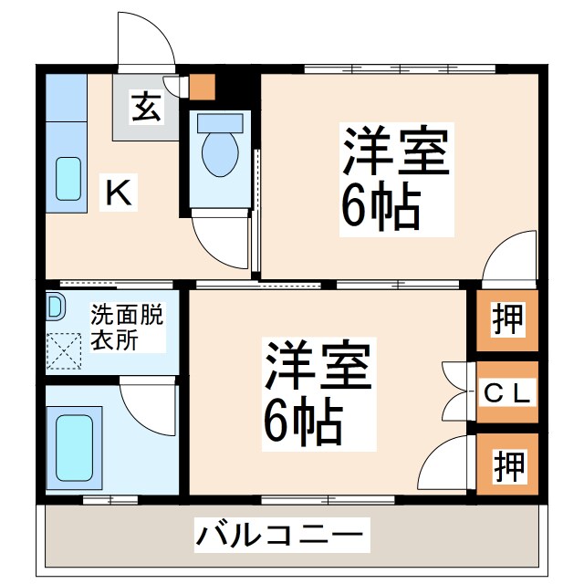 物件間取画像