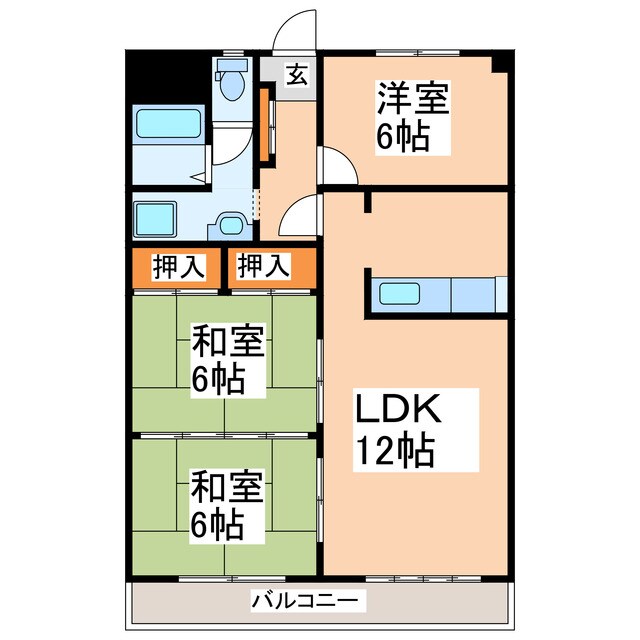 三和ビルの物件間取画像