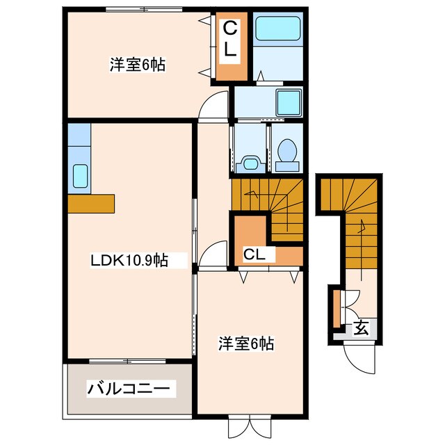 フォルシュⅠ・Ⅱの物件間取画像