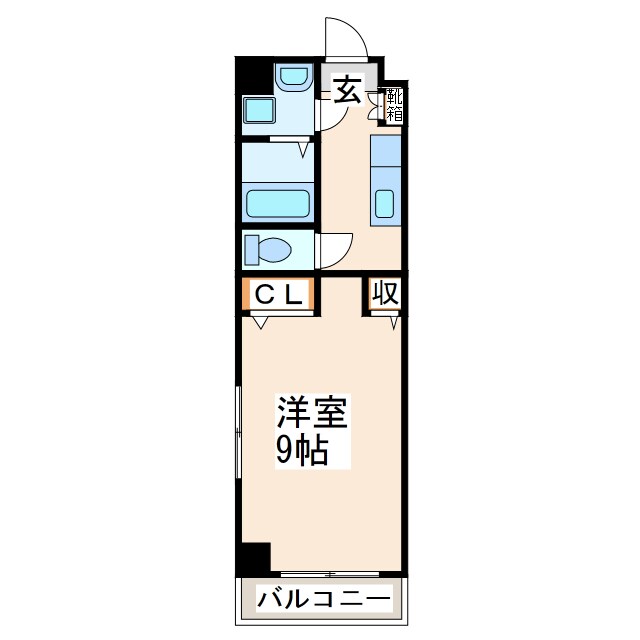 ヴェルデシオンの物件間取画像