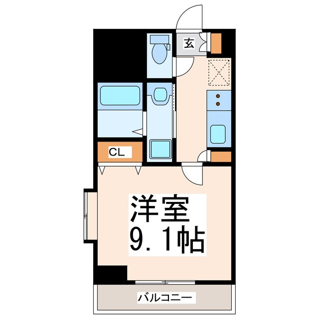 フォーエス本山の物件間取画像