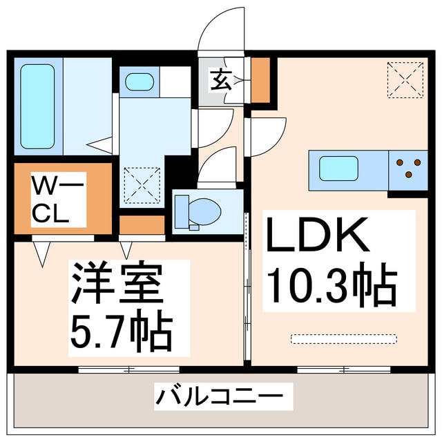 Rays横手の物件間取画像