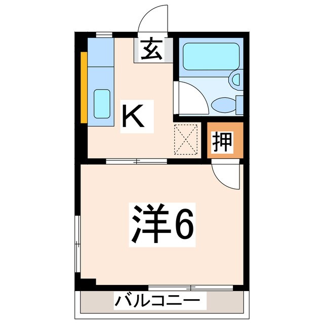 サンヒルズVの物件間取画像