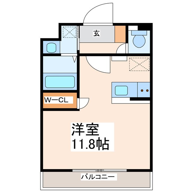 Salute(本荘)の物件間取画像
